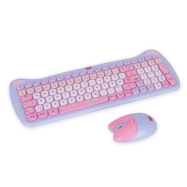 Wireless Mouse and Keyboard Set - Meow Wireless Mouse and Keyboard Set - Meow
