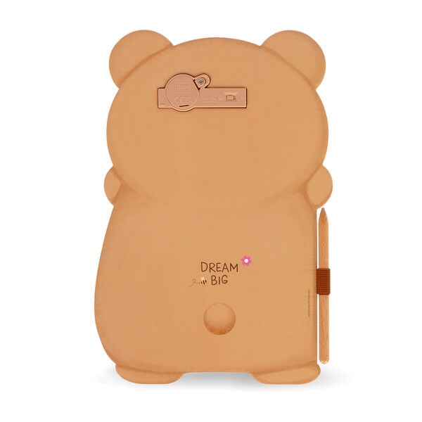 Teddy Bear Portable LCD Drawing Board in Cardboard - Magic Sketch Board Teddy Bear Portable LCD Drawing Board in Cardboard - Magic Sketch Board
