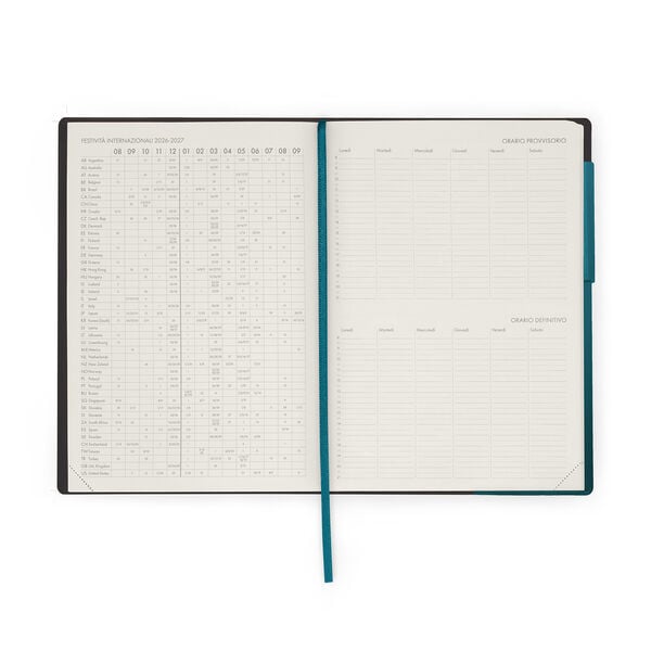 Agenda del Docente 2026/2027 Settimanale 13 Mesi - Deep Teal