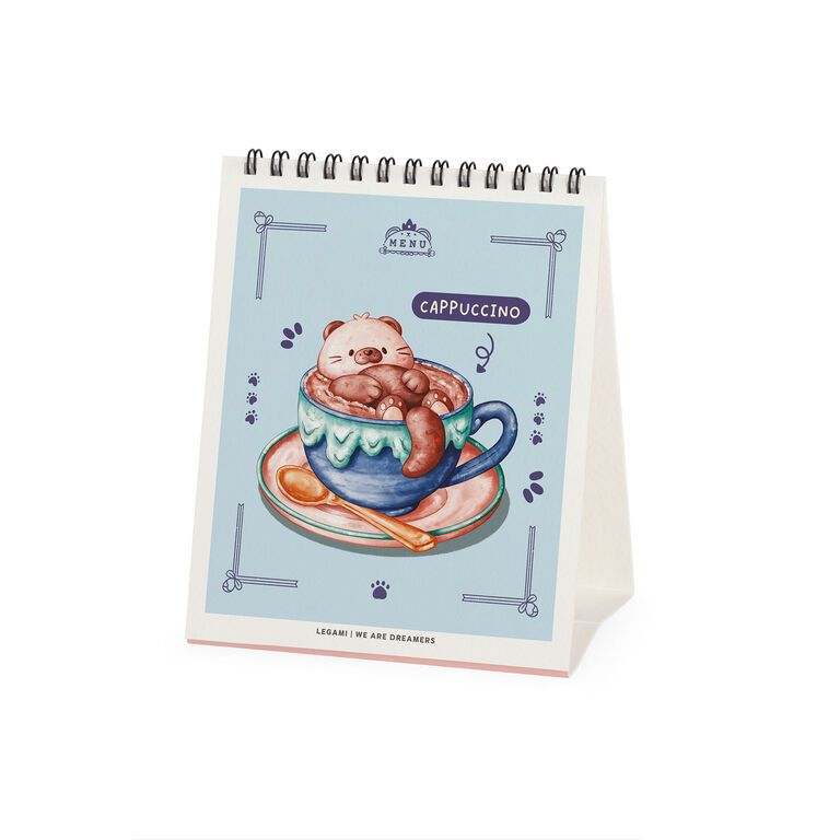 Calendario da Tavolo 2027 - 12 x 14,5 cm - Cutie Foodie Calendario da Tavolo 2027 - 12 x 14,5 cm - Cutie Foodie