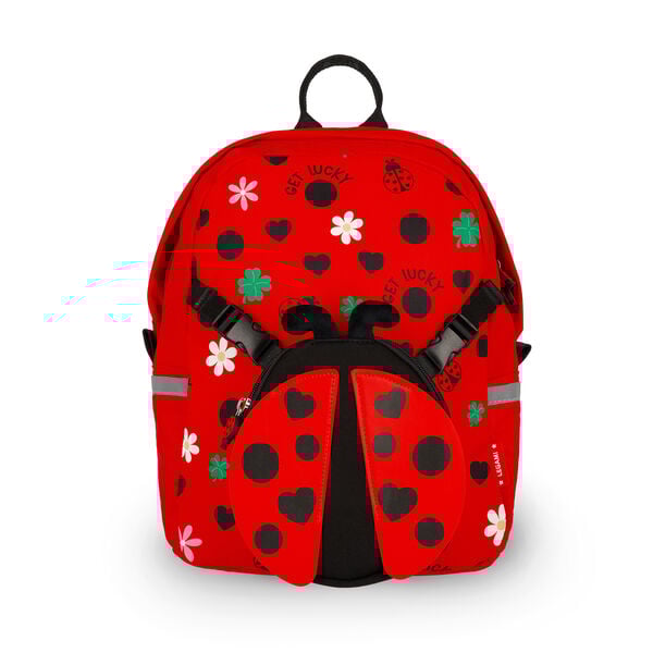 Zaino 2 in 1 con Borsa Frontale Rimovibile Ladybug - So Cute!