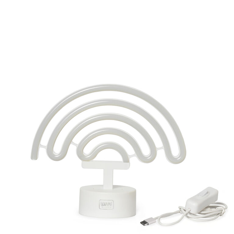 Neon-Effect LED Lamp - Rainbow - It's a Sign
