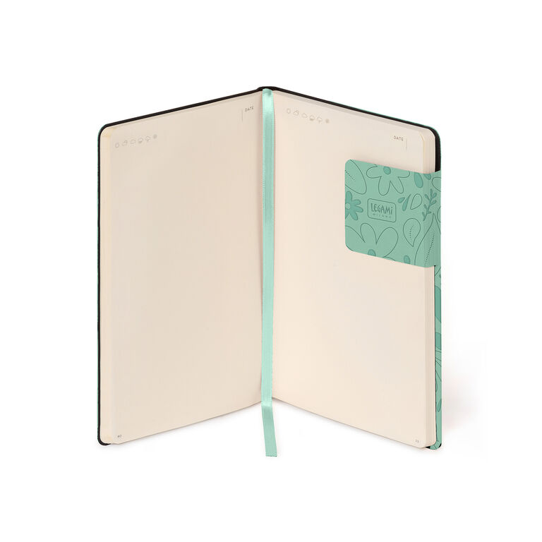 Notebook with Blank Pages and Monochrome Soft Cover - Botanic Garden - My Notebook Notebook with Blank Pages and Monochrome Soft Cover - Botanic Garden - My Notebook
