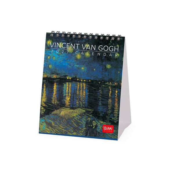 Calendario da Tavolo 2027 - 12 x 14,5 cm - Vincent Van Gogh