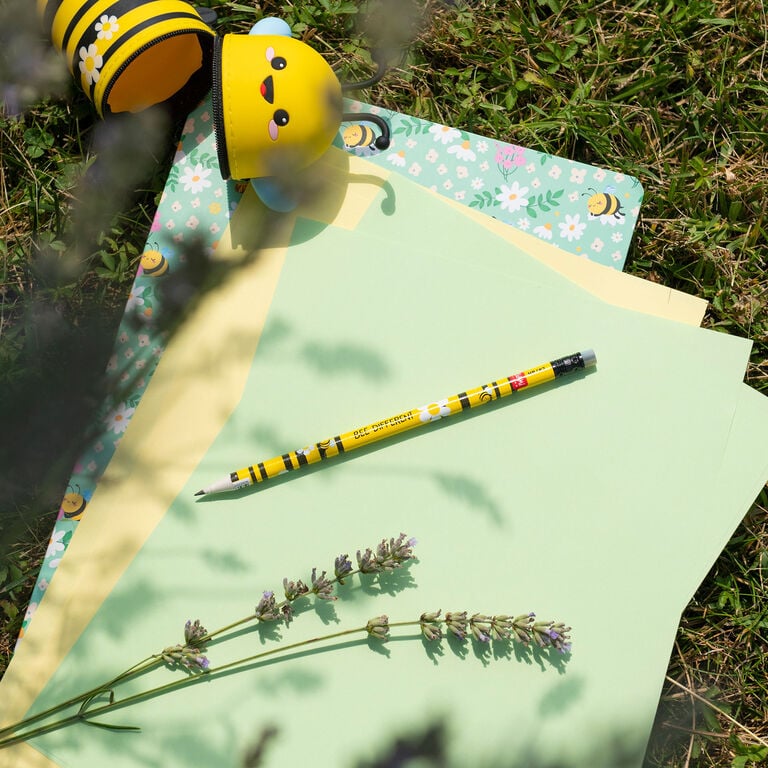 Recycled Paper Pencil - I Used to be a Newspaper - Bee Recycled Paper Pencil - I Used to be a Newspaper - Bee