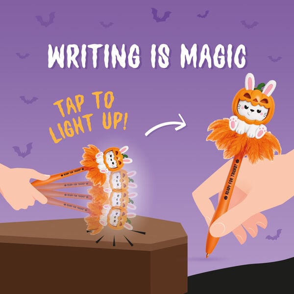 Bolígrafo Luminoso - Pumpkin Bunny - Writing is Magic