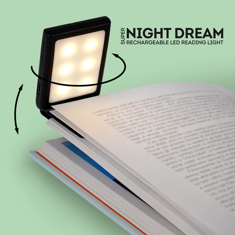Luz Led de Lectura Recargable - Super Night Dream, , zoo