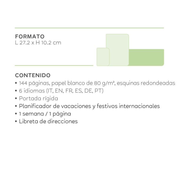 Agenda da Scrivania 12 Mesi - Desk Planner - 2027 Agenda da Scrivania 12 Mesi - Desk Planner - 2027