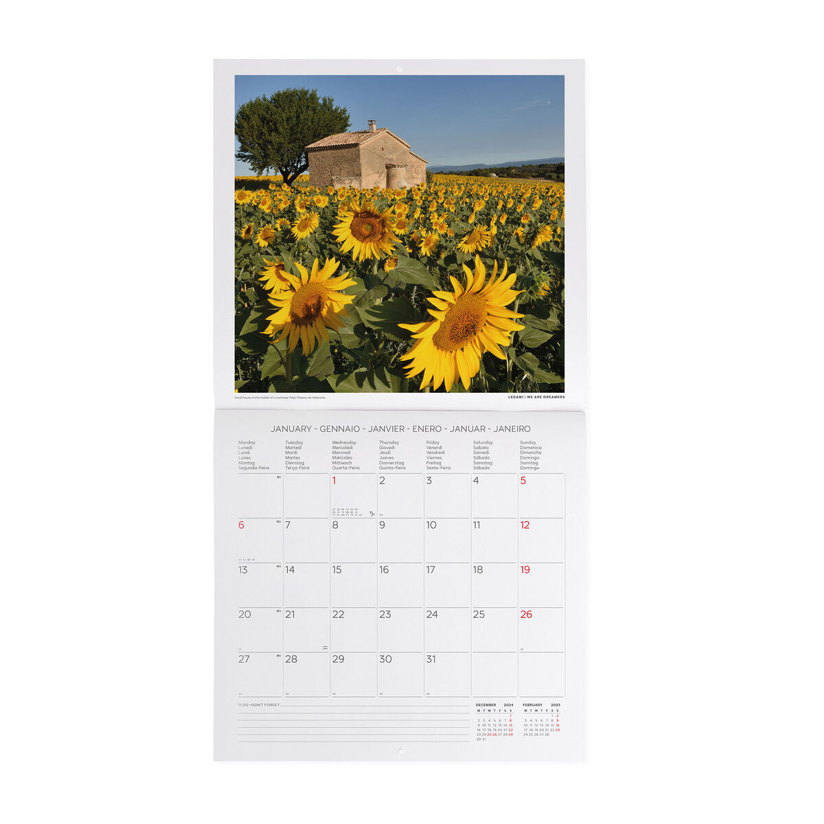 Legami - Calendario Da Parete 2025, Calendario Da Muro 16 X 49 Cm, 12 Mesi E Planner - 10