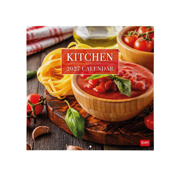 Calendario da Parete 2027 - 30 x 29 cm -Kitchen