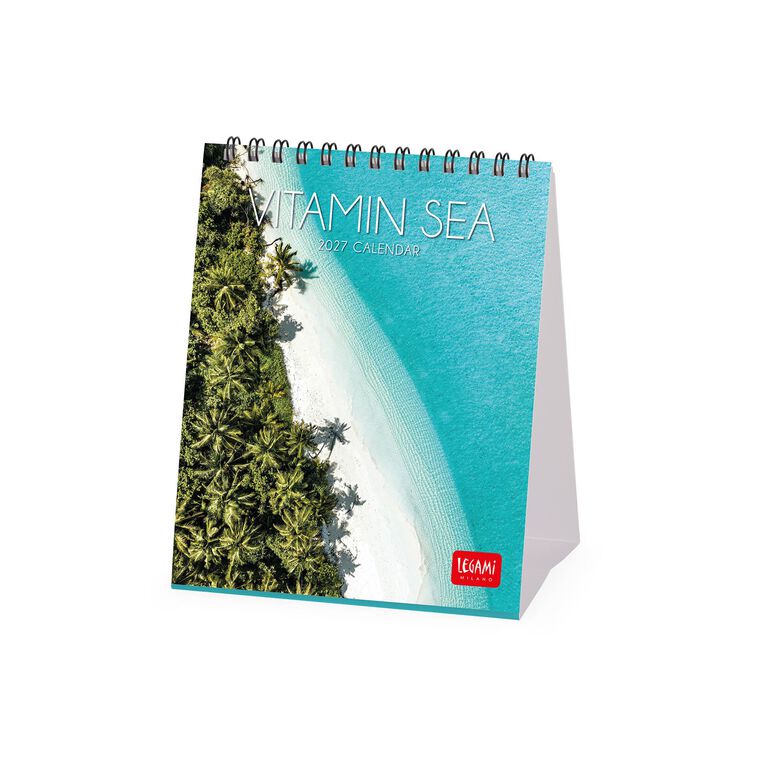 Calendario da Tavolo 2027 - 12 x 14,5 cm - Vitamin Sea Calendario da Tavolo 2027 - 12 x 14,5 cm - Vitamin Sea
