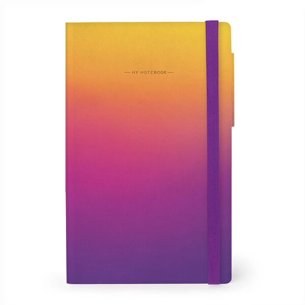 Lined Notebook with Soft Cover - Sunset Vibes - My Notebook