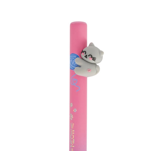 Retractable Ballpoint Kitty "Be Curious"- Free Hugs Retractable Ballpoint Kitty "Be Curious"- Free Hugs