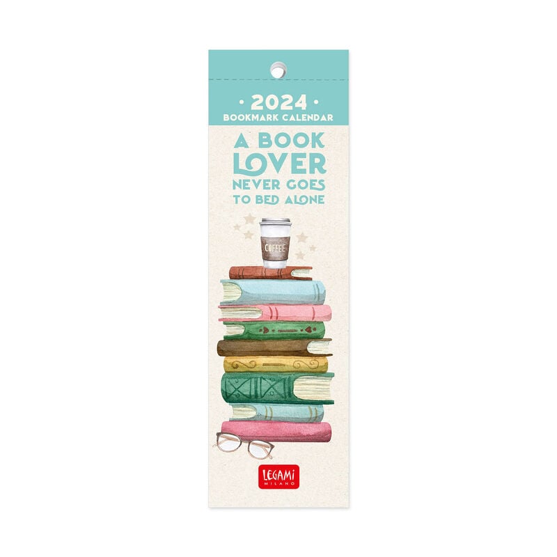 Bookmark Calendar 2024 - 5,5 x 18 Cm, , zoo