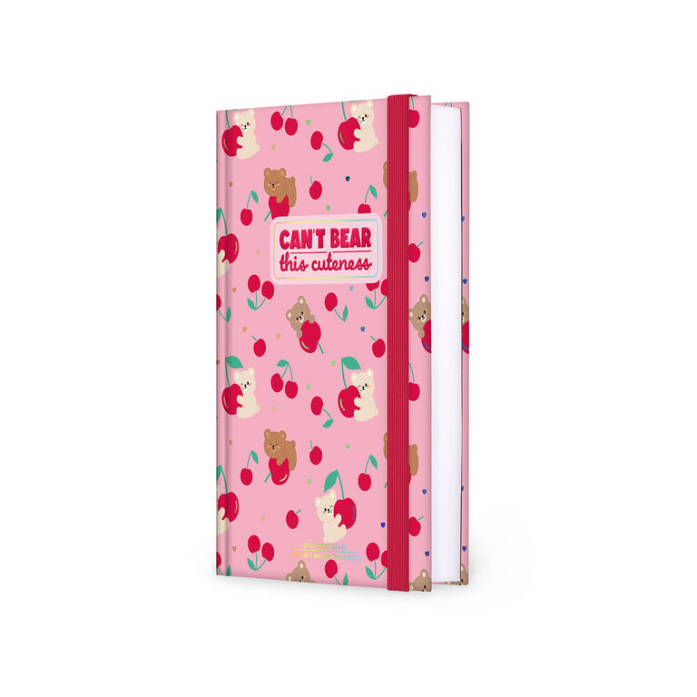 16-Month Daily Photo Diary for 2026/2027 - Teddy Bear Pink - Medium