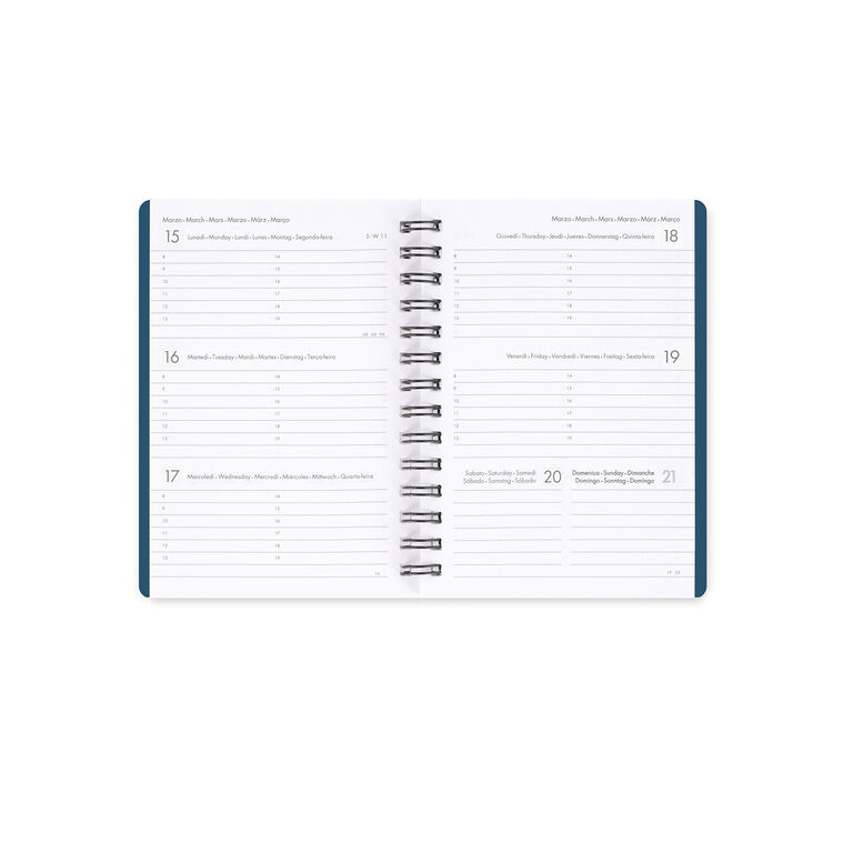 Agenda 12 Mesi Settimanale Small Spiralata 2027 - Travel Stickers Agenda 12 Mesi Settimanale Small Spiralata 2027 - Travel Stickers