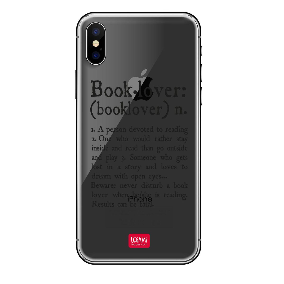 Clear Cover iPhone X, , zoo