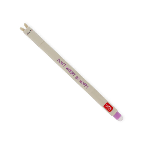 Penna Gel Cancellabile Bunny "Don’t Worry Be Hoppy" - Erasable Pen