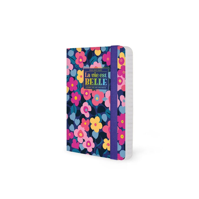 Agenda 2026/2027 Settimanale Fotografica 16 Mesi - Flowers - Con Notebook - Small