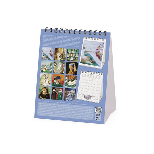 Calendario da Tavolo 2027 - 12 x 14,5 cm - Mastercats
