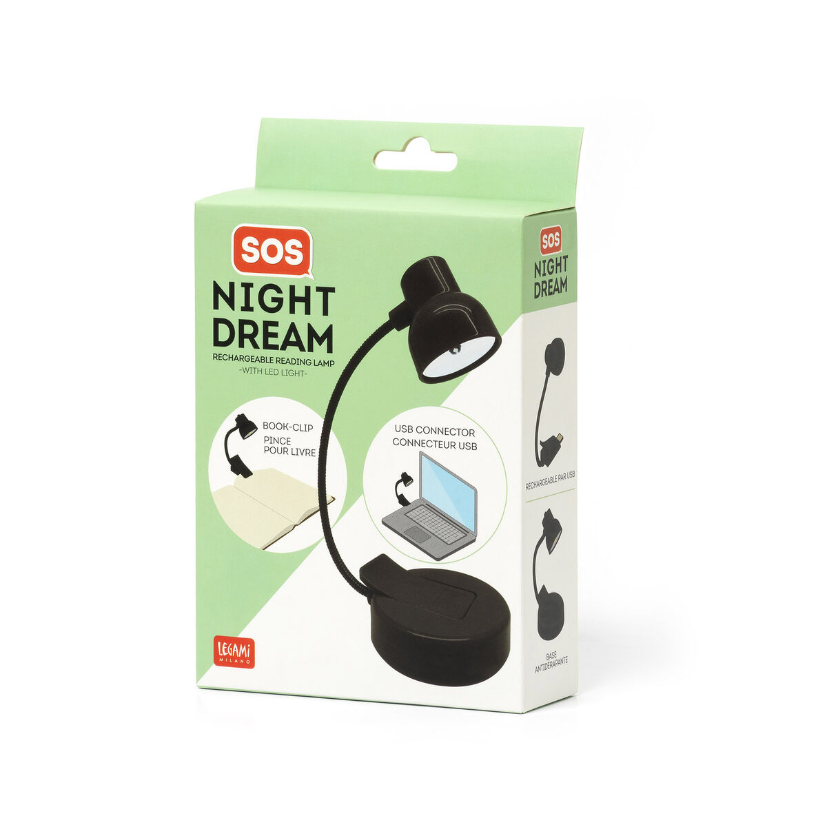 Rechargeable Reading Lamp With Led Lighting, , zoo
