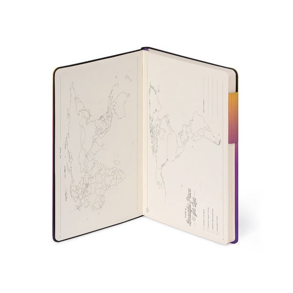 Lined Notebook with Soft Cover - Sunset Vibes - My Notebook