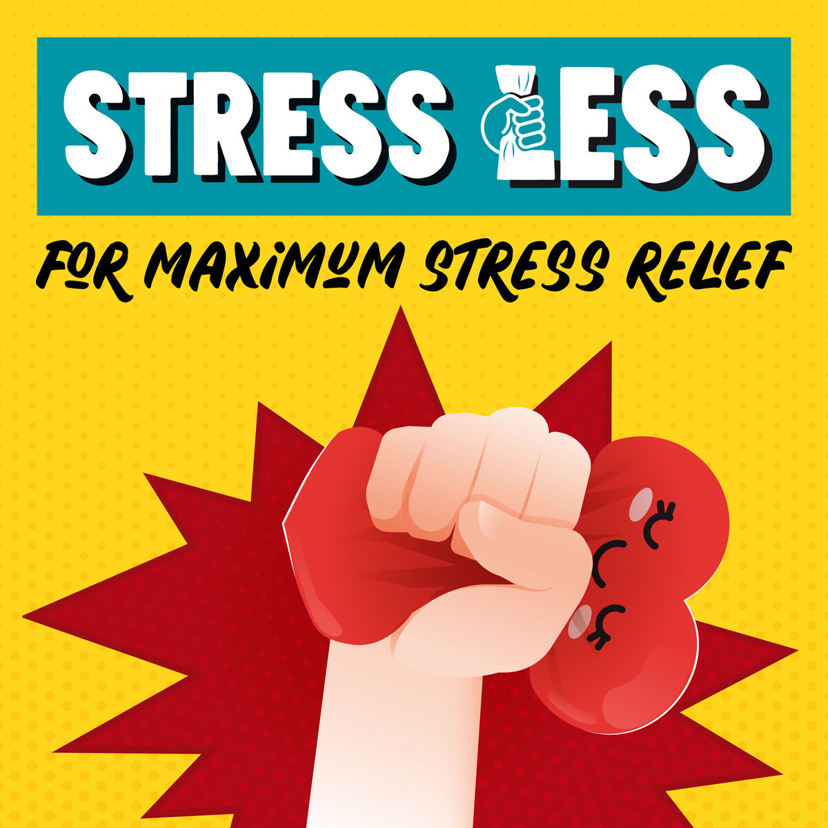 Antistress Squishy - Stress Less, , zoo