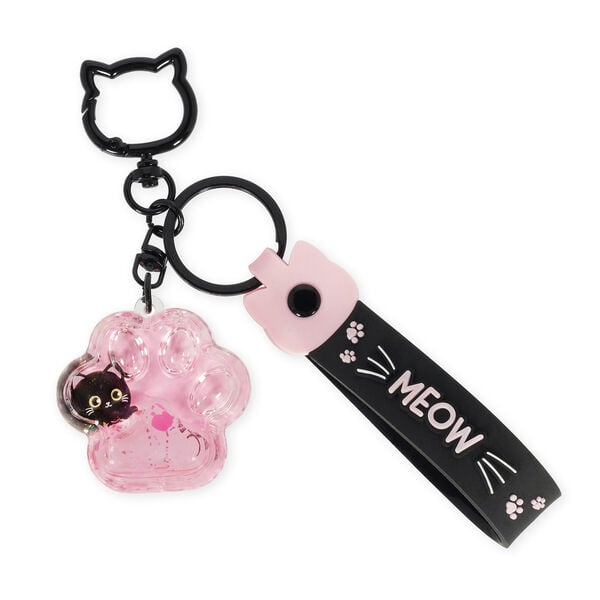 Kitty Liquid Keychain - Shake a Wish Kitty Liquid Keychain - Shake a Wish