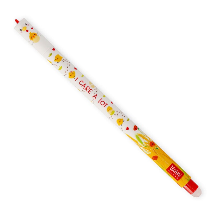 Penna Cancellabile Hen "I Care a Lot" - Erasable Pen Penna Cancellabile Hen "I Care a Lot" - Erasable Pen
