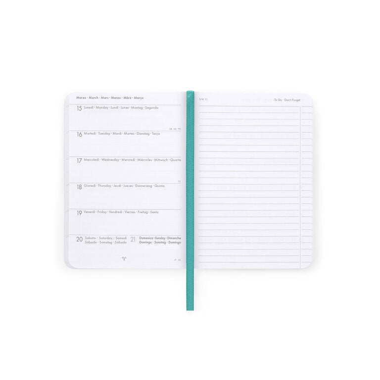 Agenda 2026/2027 Settimanale Fotografica 16 Mesi - Kitty Bubble Tea - Con Notebook - Small