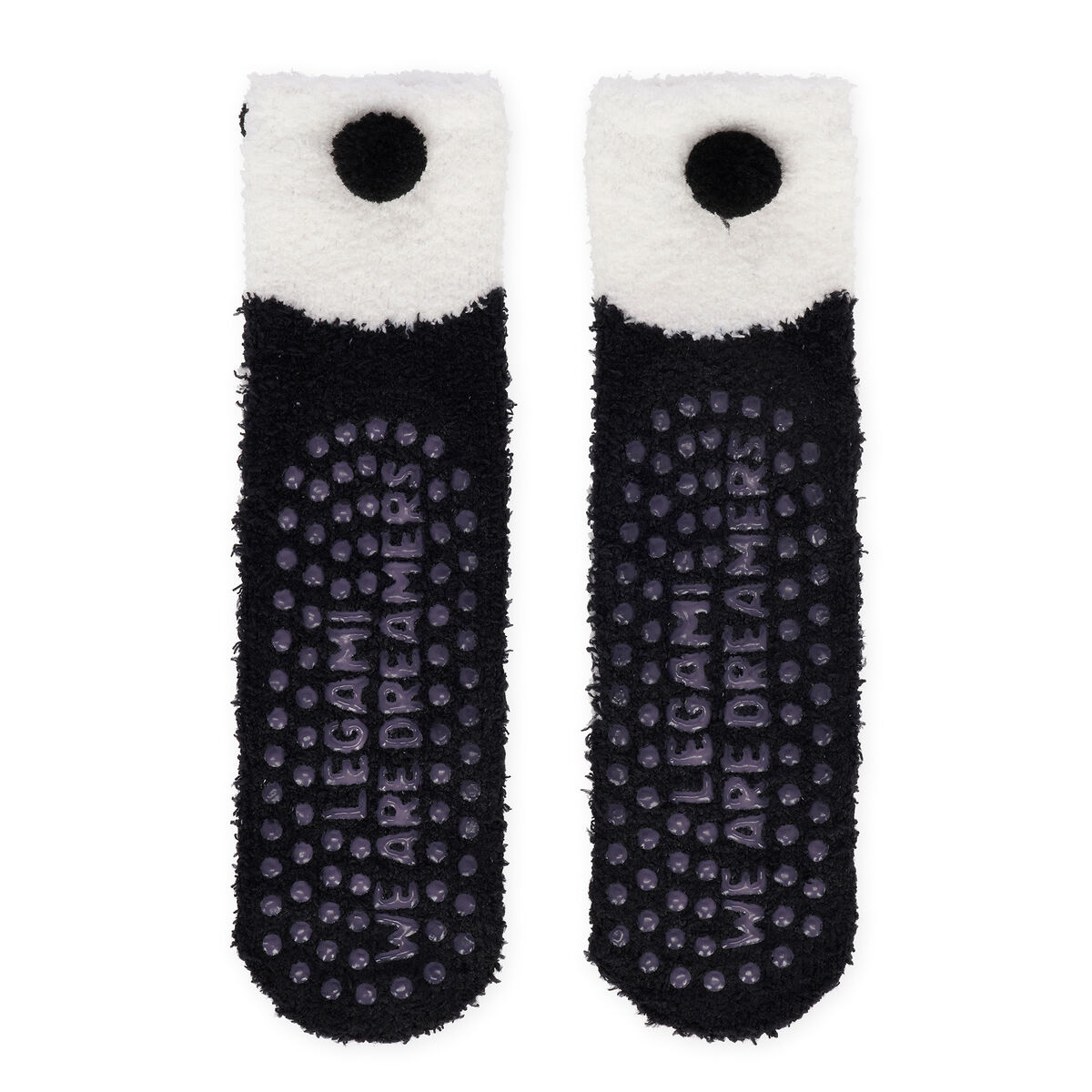 Pantofole Antiscivolo BambooMN A Forma Di Panda – Calde E Morbide, 1 Paio, Taglia 40/41 EU