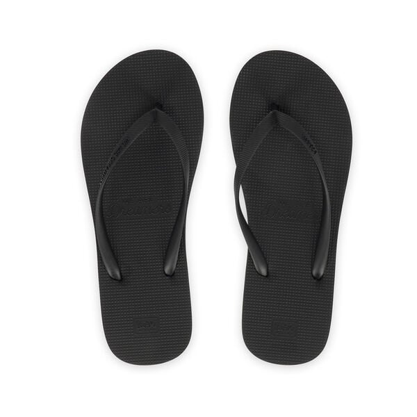 Size 40/41 Slim Black Flip Flops