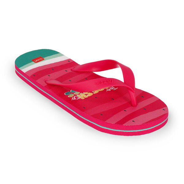 Size 34/35 Regular Watermelon Flip Flops