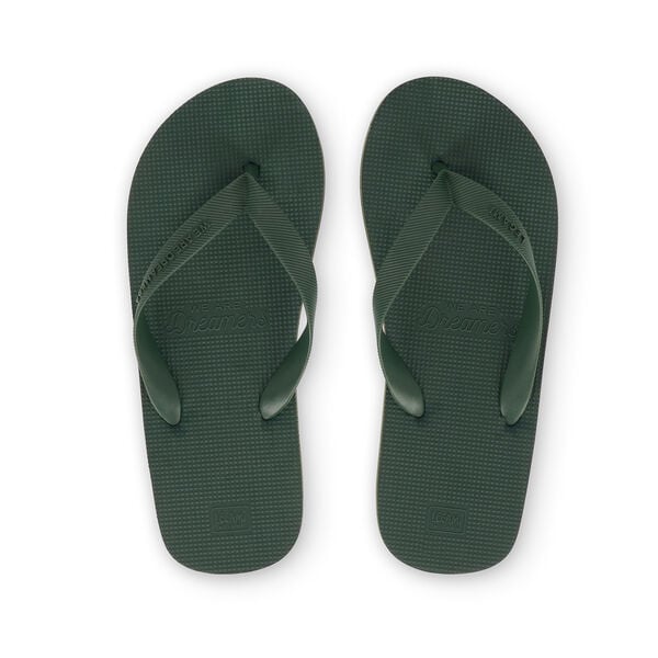 Size 44/45 Regular Olive Green Flip Flops