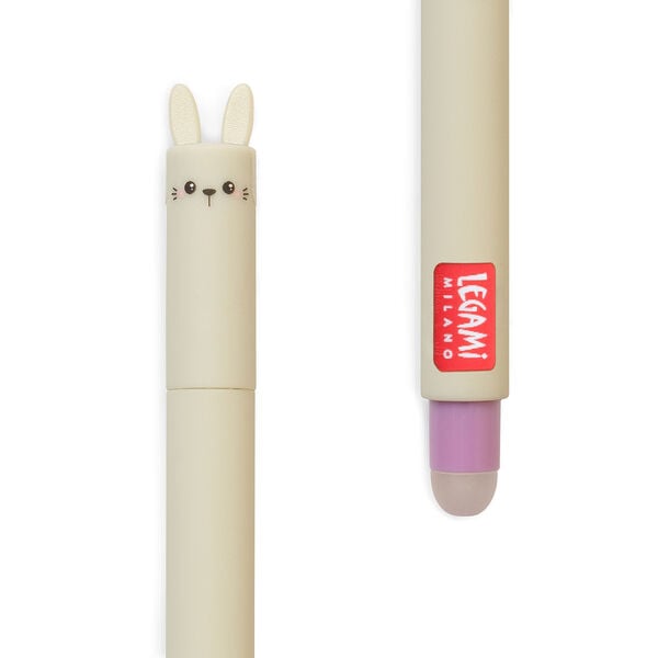 Don't Worry Be Hoppy Bunny Erasable Gel Pen - Erasable Pen