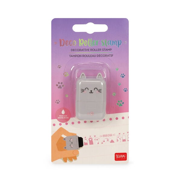 Timbro Decorativo a Rullo - Kitty - Roller Stamp
