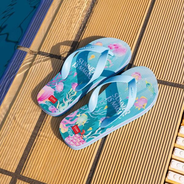 Size 32/33 Kids Summer is Magic Flip Flops