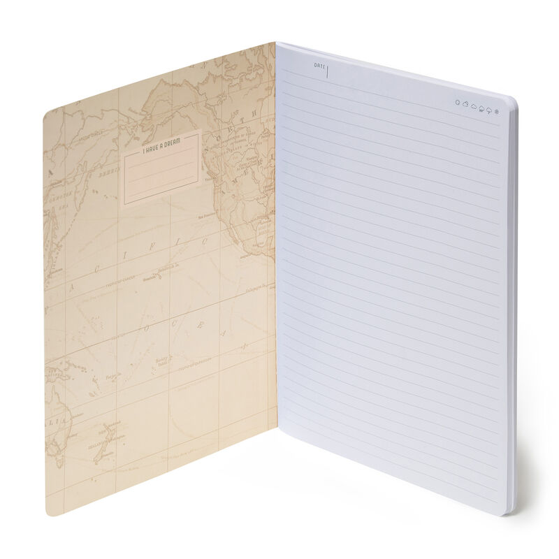 Lined Notebook - Large - Sheet B5, , zoo