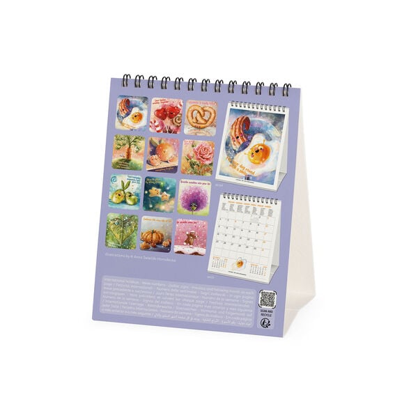 Calendario da Tavolo 2027 - 12 x 14,5 cm - Good Vibes Only