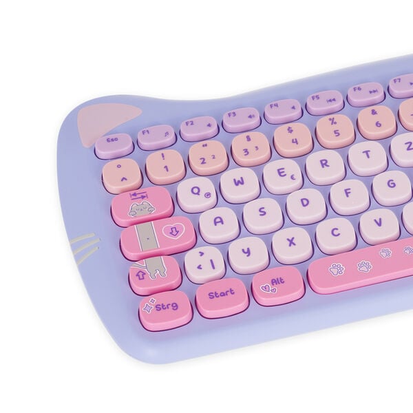 Wireless Mouse and Keyboard Set - Meow Wireless Mouse and Keyboard Set - Meow