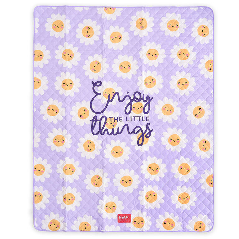 Coperta da picnic con maniglia removibile - Daisy
