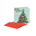 Mini Christmas Greeting Card, , zoo