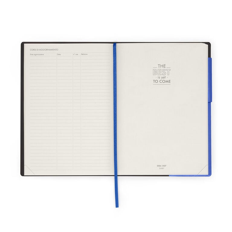 Agenda del Docente 2026/2027 Settimanale 13 Mesi - Eclectic Blue