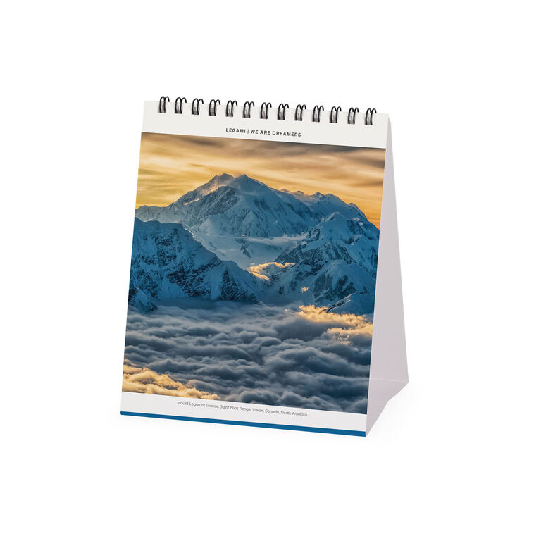 Calendario da Tavolo 2027 - 12 x 14,5 cm - Mountains Calendario da Tavolo 2027 - 12 x 14,5 cm - Mountains