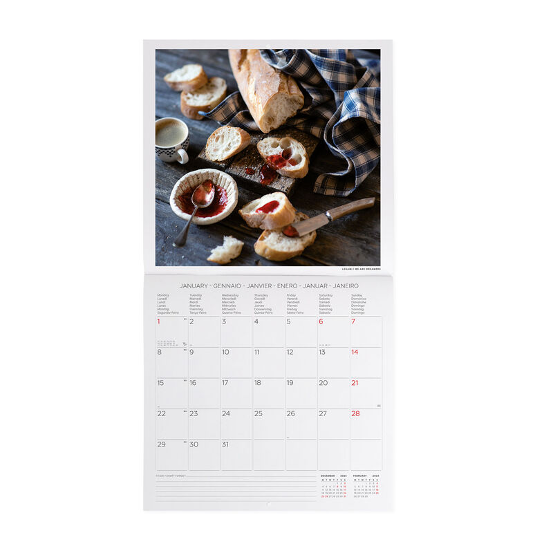 Calendario da muro Calendario da cucina - Kitchen Stories 2024
