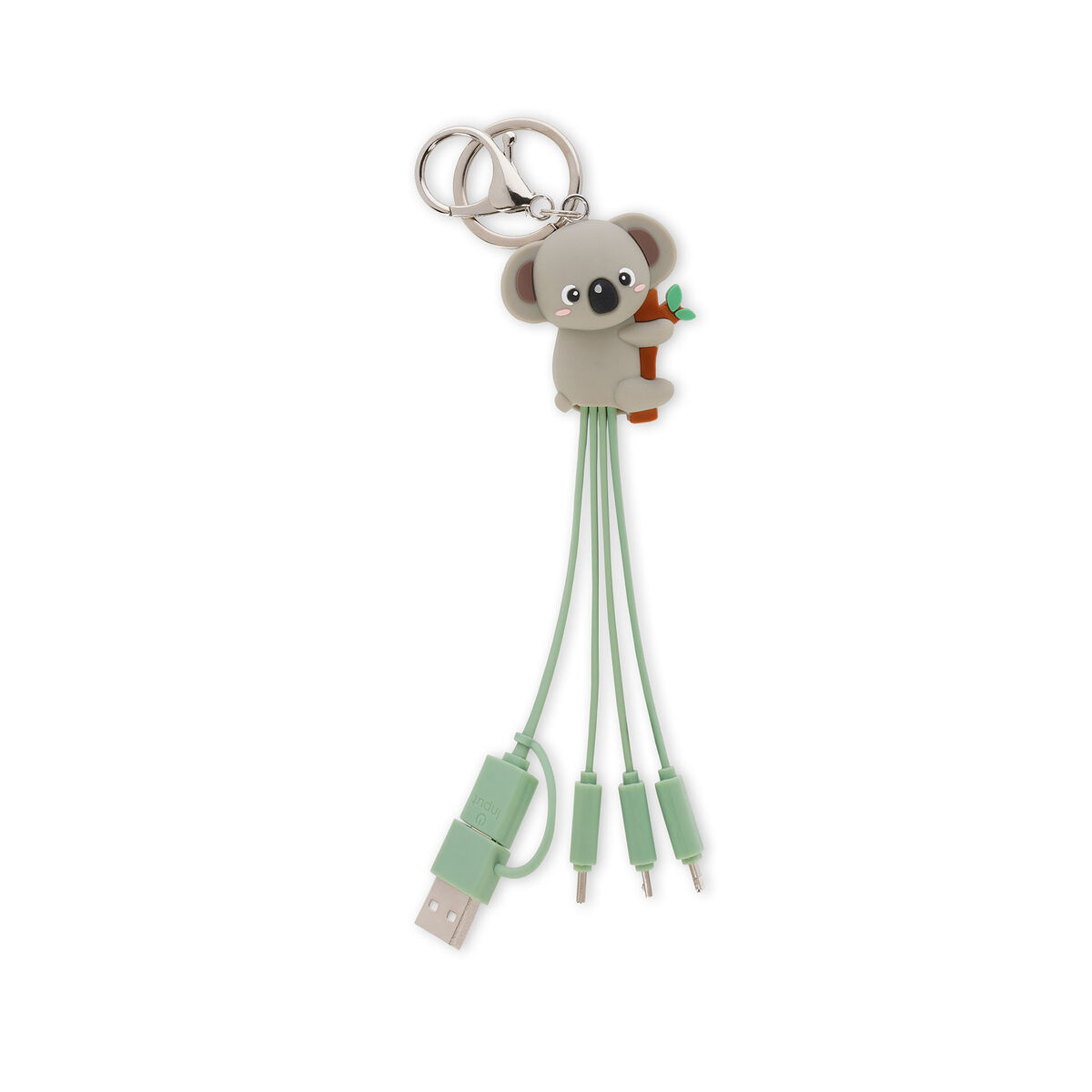 Cavo Multifunzione 6 In 1 In Lega Di Zinco – Portachiavi Con Connettori USB, Ricarica Rapida PD60W, Per Android E IPhone