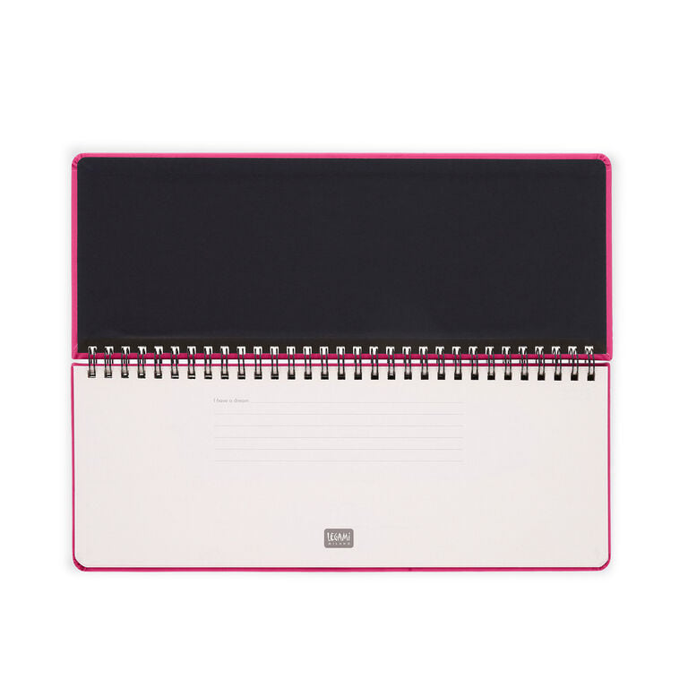 13-Month Desk Planner 2027 - Raspberry Jam