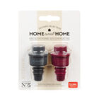 Wine Vacuum Stoppers - Set Of Two Wine Stoppers, , zoo