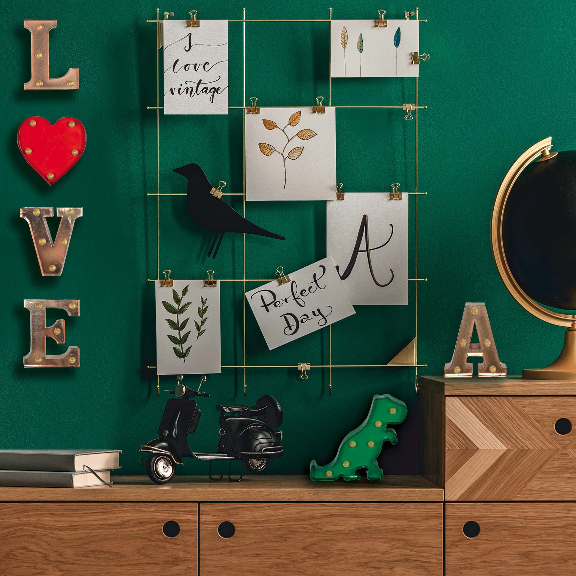 Lettre Décorative 'A' Miniature - Accessoire De Décoration Intérieure Et Personnalisation - Legami - 4
