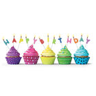 Party Candles - Cake Candles, , zoo